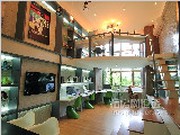 挑高小復(fù)式樣板房