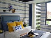 保利城128㎡樣板房次臥