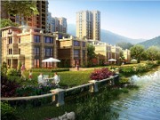 23號(hào)樓西南角透視圖