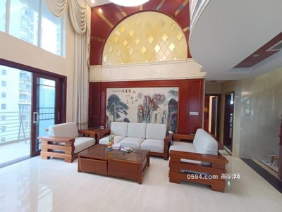 連天好果！自住豪華樓中樓5房，南北東三面光，臨九華廣場(chǎng)-莆田二手房