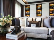保利城135㎡樣板房客廳