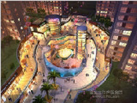 商業(yè)中庭鳥瞰