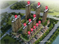 巨岸幸福里鳥(niǎo)瞰圖樓號(hào)