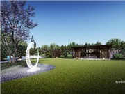 內(nèi)院雕塑：瑤月臺(tái)