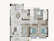 D戶型 騁懷 四居  144㎡