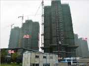 莆田萬科城5月29日工程進度