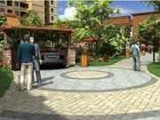 地下車庫(kù)入口景觀圖