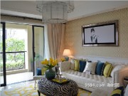 保利城128㎡樣板房客廳