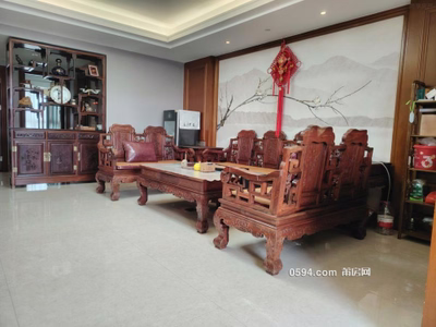 城東豪裝大平層--寶勝富貴苑豪裝60萬--電梯4房2廳三面光-莆田二手房