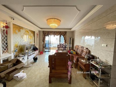 急賣直降30萬 正榮御品蘭灣 高層精裝4+1房 屋況新可拎包-莆田二手房