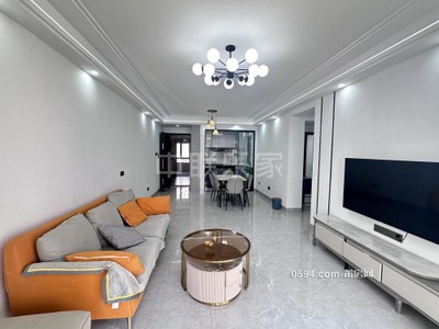 全新精裝未入住 聯(lián)發(fā)世貿云圖 頭排中層三房 天瀾城湖心島-莆田二手房