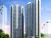 23號(hào)樓西往東日景鳥瞰