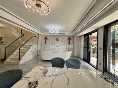 木蘭溪濱溪正榮府帶前后花園的疊墅精裝修南北通透-莆田二手房