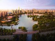 玉湖新城規(guī)劃景觀圖1