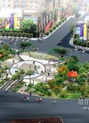 中心廣場效果圖