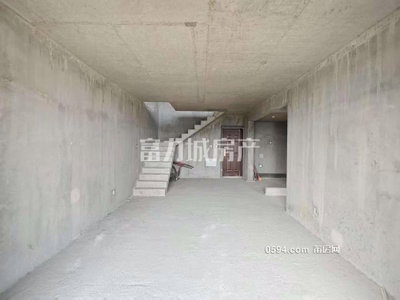 看全景木蘭溪壺公山 正榮府 頭排復式樓中樓送35平樓板灌好-莆田二手房