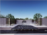 內(nèi)院水景：掬水歸堂