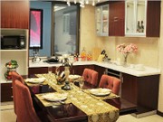 119㎡三房 廚房  餐廳