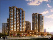 項(xiàng)目沿街透視圖