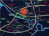 九華廣場(chǎng)區(qū)位圖