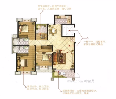 華永天瀾城 4房2廳2衛(wèi) 南北通透 賣8650-莆田二手房
