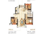 6# 7# 約111m2??3室2廳2衛(wèi)2陽(yáng)臺(tái)