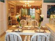 一期3#119三房樣板房餐廳 客廳