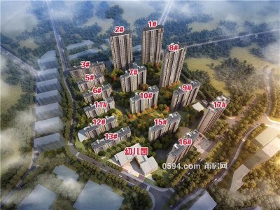 莆田學院北區(qū)融僑碧桂園鉑玥府  3室2廳2衛(wèi)2陽售18800/平-莆田二手房