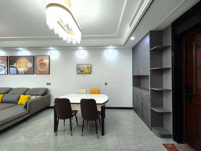 融僑碧桂園鉑鑰府一梯一戶122平精裝3房市二小和三中龍橋-莆田二手房